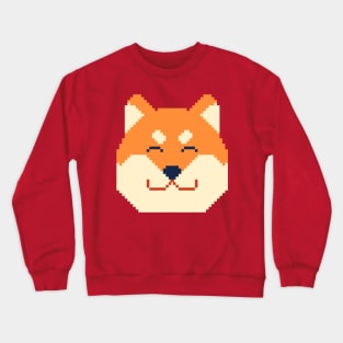 fox pixel art Crewneck Sweatshirt